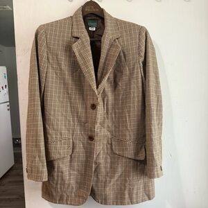 Vintage Checkered Koret Blazer